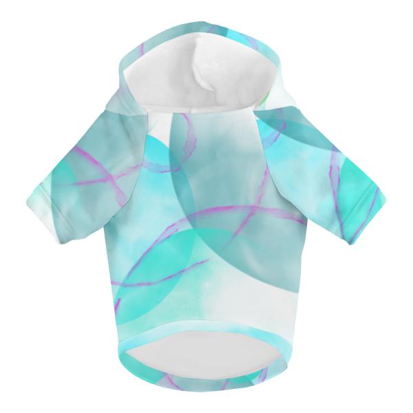 Hunde-Hoodie, Hundemotiv Kalli– bunte Popart, gemütlich, waschbar, Polyester